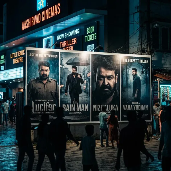 mohanlal thriller movies latest